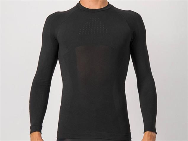 Castelli Seamless Base Layer LS Unterhemd langarm - L/XL black