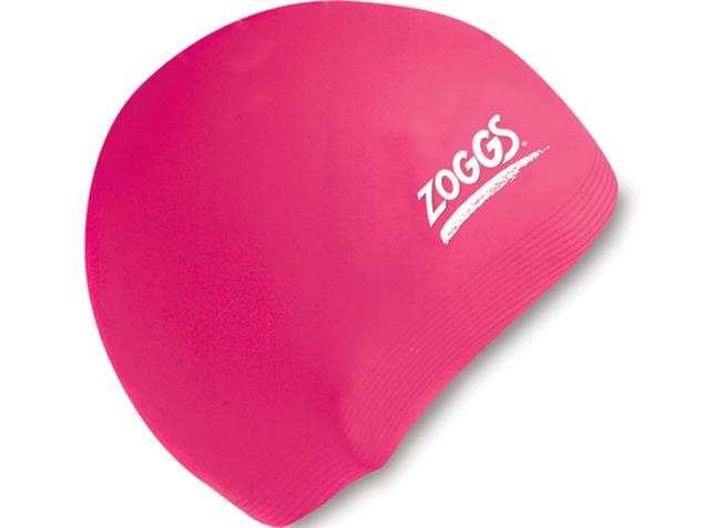 Zoggs Silikon Plain Badekappe - pink