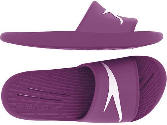 Speedo Slide AF Damen Badeschuhe - 42 purple