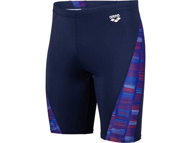Arena Slow Motion Jammer Badehose - 6 navy/neon blue multi