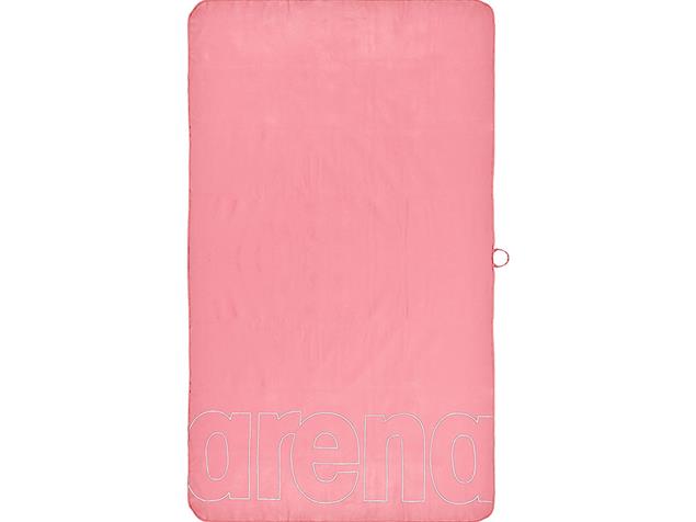 Arena Smart Plus Mikrofaser Handtuch - pink/white