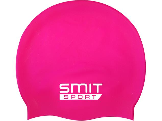 Smit Sport Long Hair Silikon Badekappe - pink