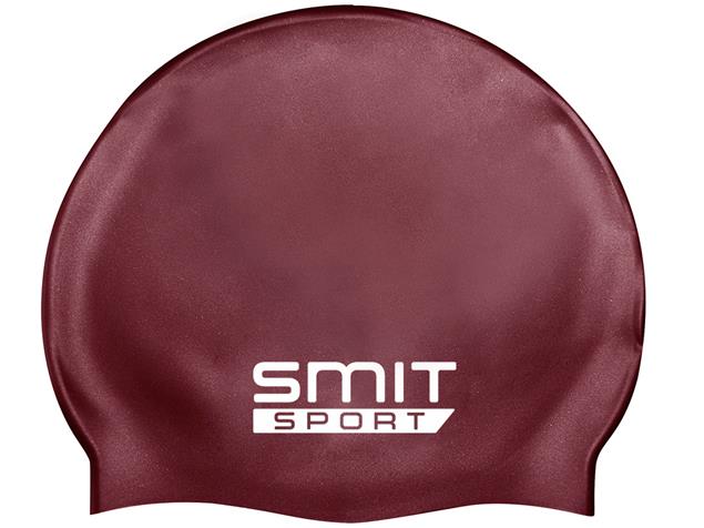 Smit Sport Soft Silikon Badekappe - bordeaux