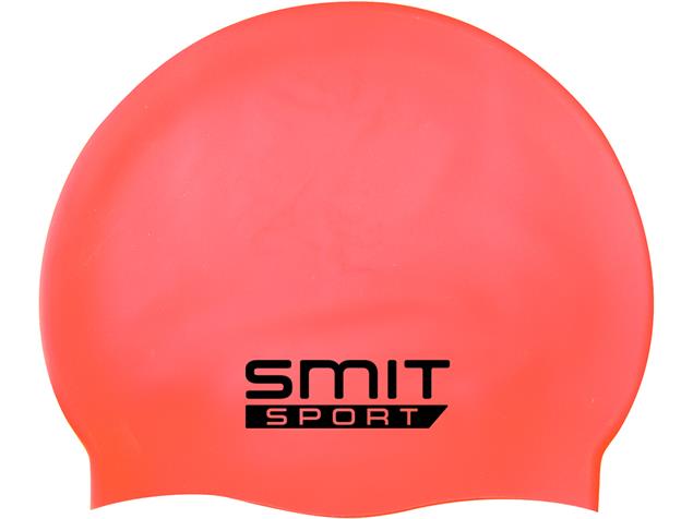 Smit Sport Soft Silikon Badekappe - coral