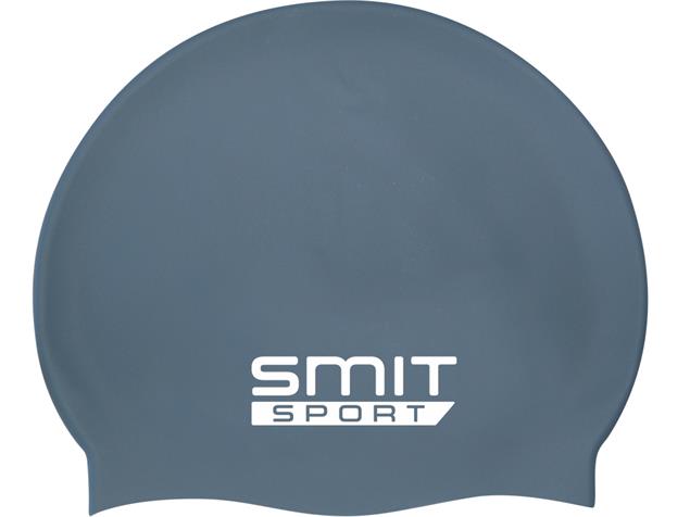 Smit Sport Soft Silikon Badekappe - dark grey