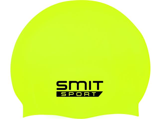 Smit Sport Soft Silikon Badekappe - fluo yellow