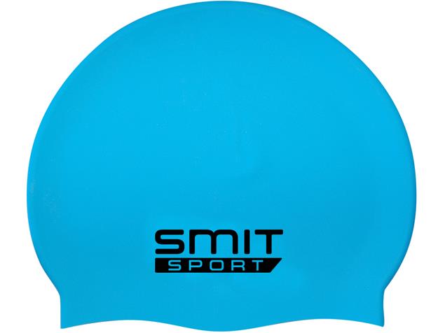 Smit Sport Soft Silikon Badekappe - sky blue