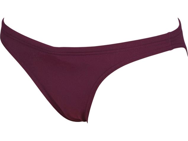 Arena Solid Bottom Schwimmbikini Hose - 42 red wine/shiny pink