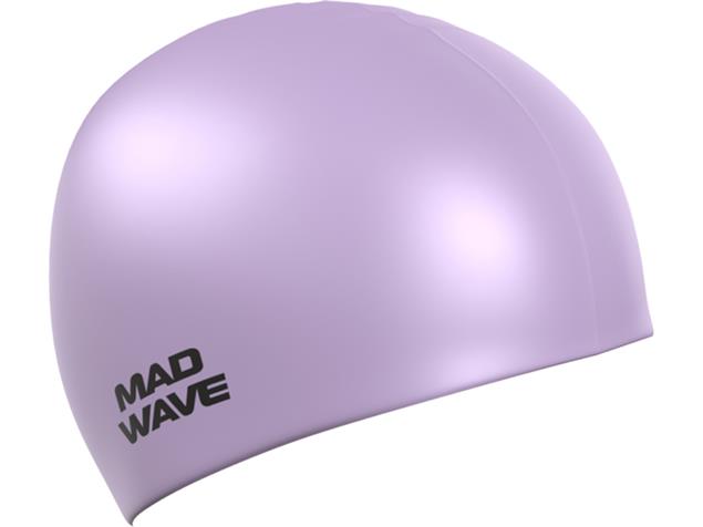 Mad Wave Solid Pastel Silikon Badekappe - violet