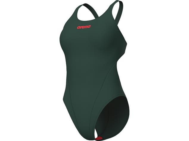 Arena Solid Badeanzug Swim Tech Back - 38 dark sage