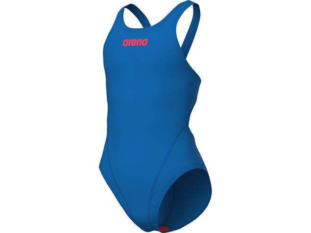 Arena Solid Mädchen Badeanzug Swim Tech Back - 128 blue river