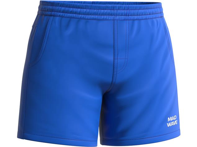 Mad Wave Solids II Team Short - XS blue