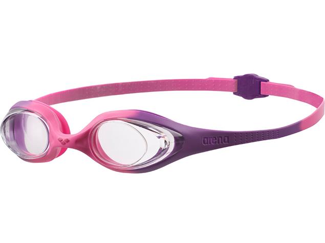 Arena Spider Junior Schwimmbrille - violet-clear-pink