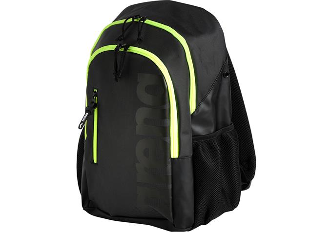 Arena Spiky III Backpack 30 Rucksack - dark smoke/neon yellow