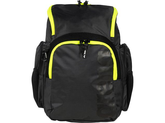 Arena Spiky III Backpack 35 Rucksack - dark smoke/neon yellow