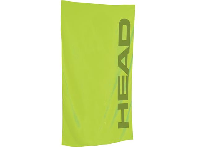 Head Sport Microfiber Towel Microfaser Handtuch 150 x 75 cm - lime