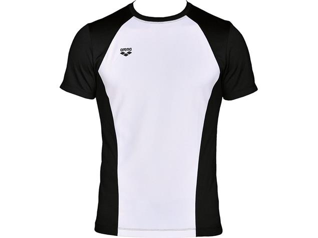 Arena Gym Herren Panel T-Shirt - M white/black
