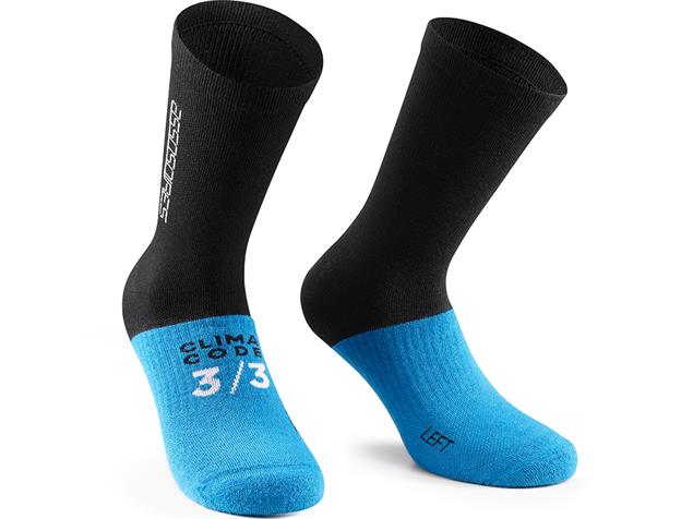 Assos Ultraz Winter Socks Evo Socken - 1 blackseries