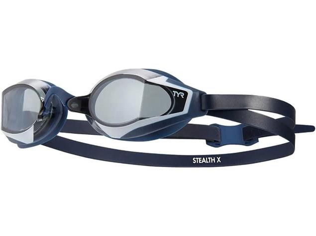 TYR Stealth-X Race Schwimmbrille smoke/navy