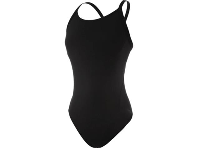 Funkita Still Black Solid Ladies Badeanzug Diamond Back - 34 (8)