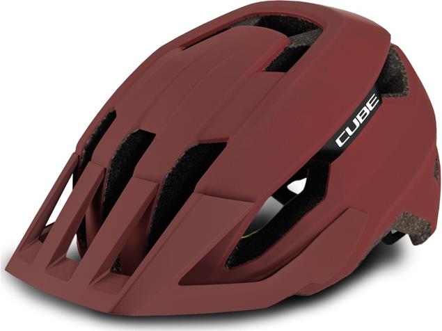 Cube Stray 2024 Helm - S/49-55 burgundy