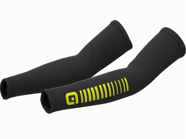 Alé Sunselect Sun Sleeves Armlinge - S black/fluo yellow