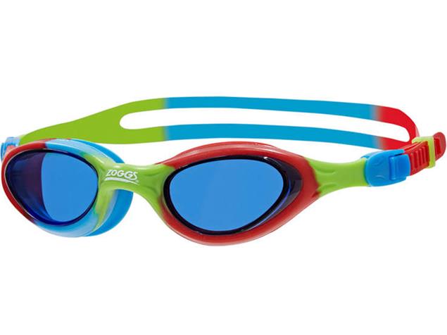 Zoggs Super Seal Junior Schwimmbrille - red-green-blue/blue