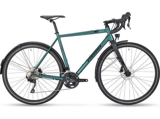 Stevens Supreme Gravel Roadbike - 56 ivy green