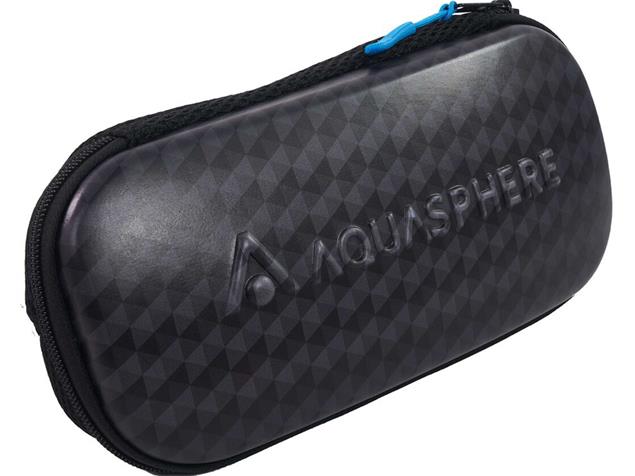 Aquasphere Swim Mask Case Brillentasche black light blue