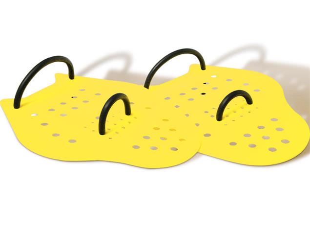 Malmsten Swim Power Hand-Paddles - 2 yellow (21x18 cm)