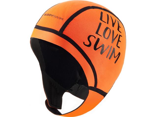 Buddyswim Swim Cap Trilaminate Warmth 2.5MM - M orange