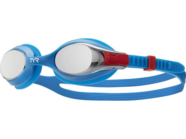 TYR Swimple Kids Mirror Schwimmbrille - blue/silver