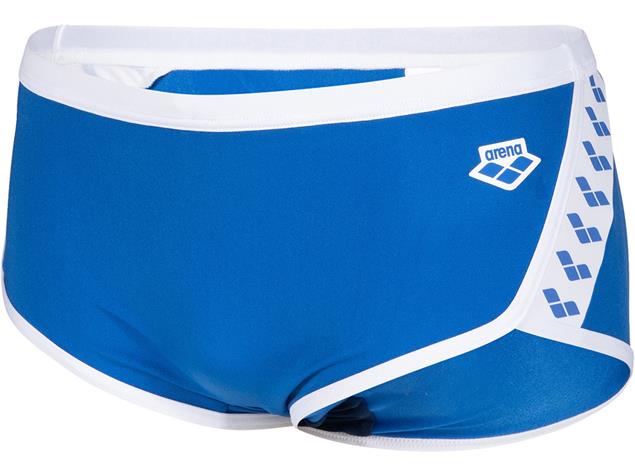 Arena Team Icons Solid Low Waist Badehose - 2 royal/white