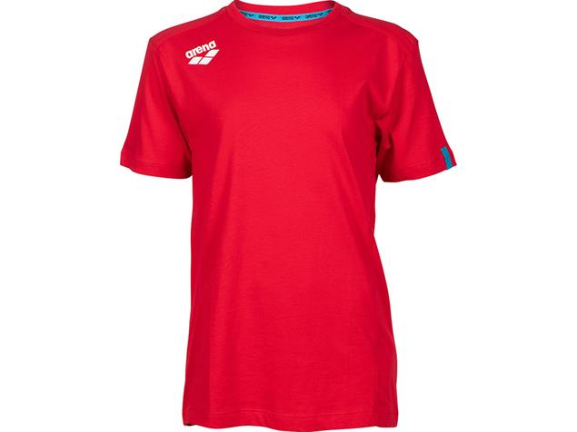 Arena Team Line Junior Baumwoll T-Shirt 004918 - 140 red