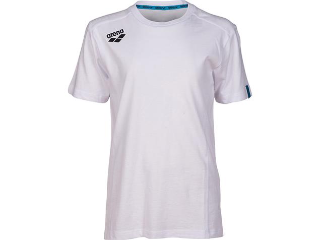 Arena Team Line Junior Baumwoll T-Shirt 004918 - 140 white