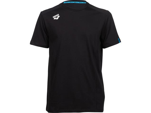Arena Team Line Unisex Baumwoll T-Shirt 004899 - XS black