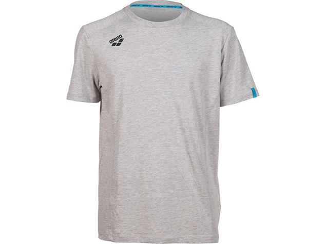 Arena Team Line Unisex Baumwoll T-Shirt 004899 - L medium grey heather