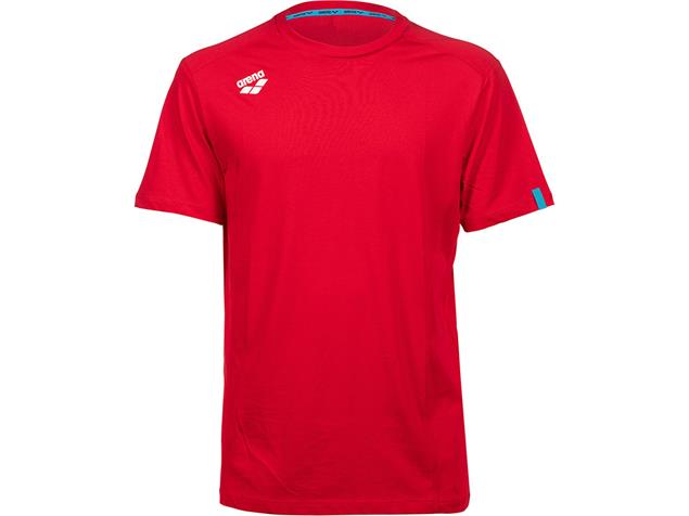 Arena Team Line Unisex Baumwoll T-Shirt 004899 - L red