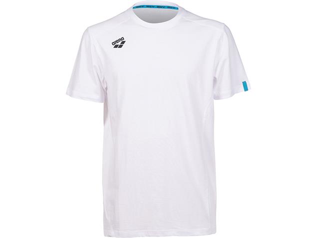 Arena Team Line Unisex Baumwoll T-Shirt 004899 - L white