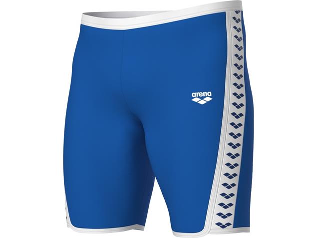 Arena Team Icons Solid Jammer Badehose - 1 royal/white