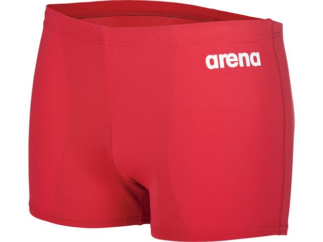 Arena Team Solid Short  Badehose 004776 - 5 red/white