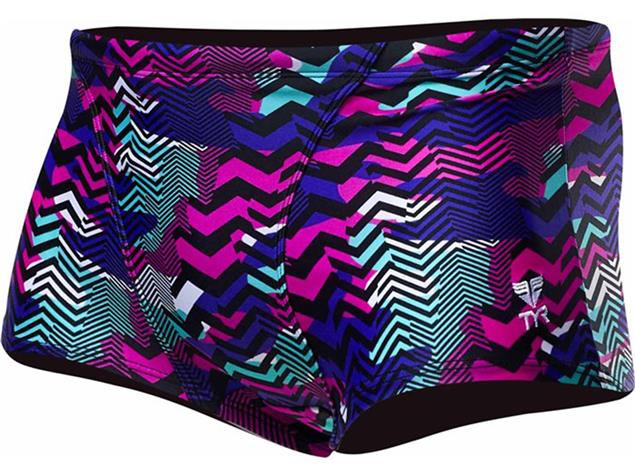 TYR Teramo All Over Trunk  Badehose purple/turquoise - 4