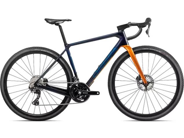 Orbea Terra M20Team Gravel Roadbike - S blue carbon/leo orange