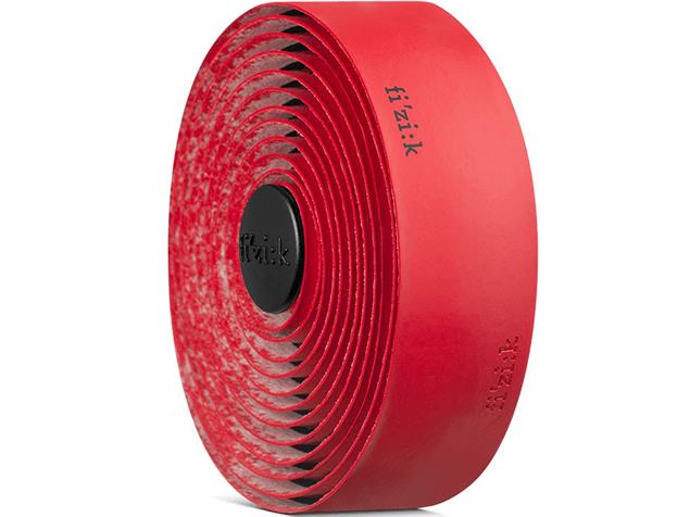Fizik Terra Microtex Bondcush Tacky Lenkerband 3,0 mm + Gel Backer - red