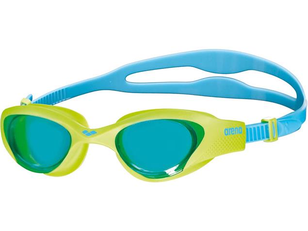 Arena The One Junior Schwimmbrille - lime-blue/light blue