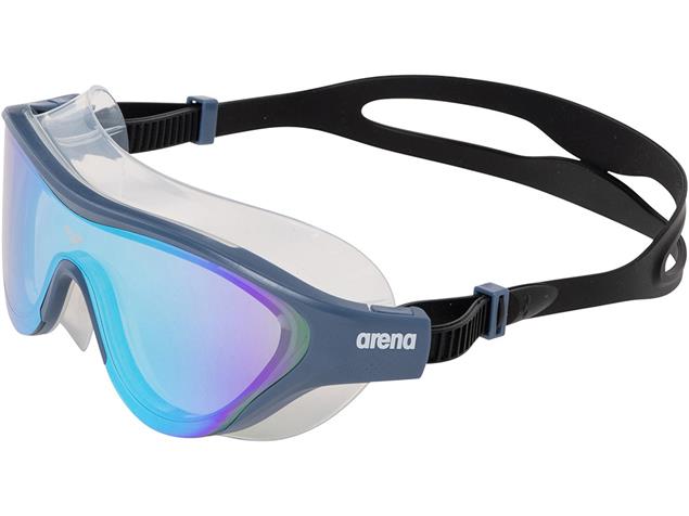 Arena The One Mask Mirror Schwimmbrille - blue/grey blue/black