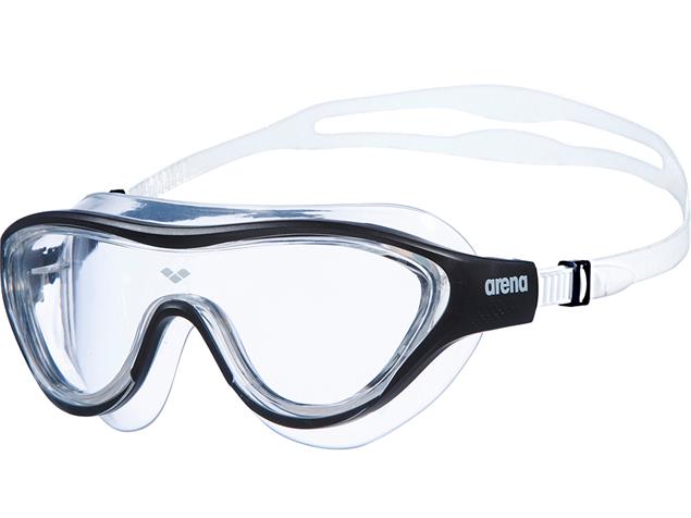 Arena The One Mask Schwimmbrille - black-transparent/clear