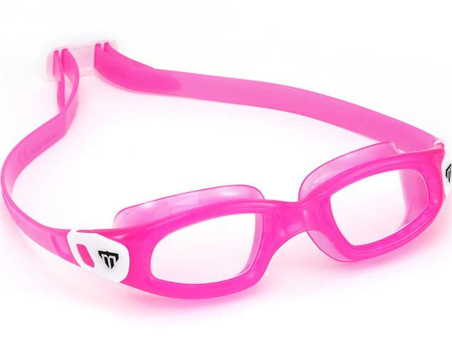 Phelps Tiburon Kid Schwimmbrille - pink-white/clear
