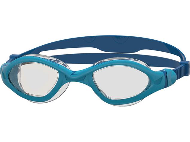 Zoggs Tiger LSR+ Schwimmbrille blue-blue reef/clear - Small Fit