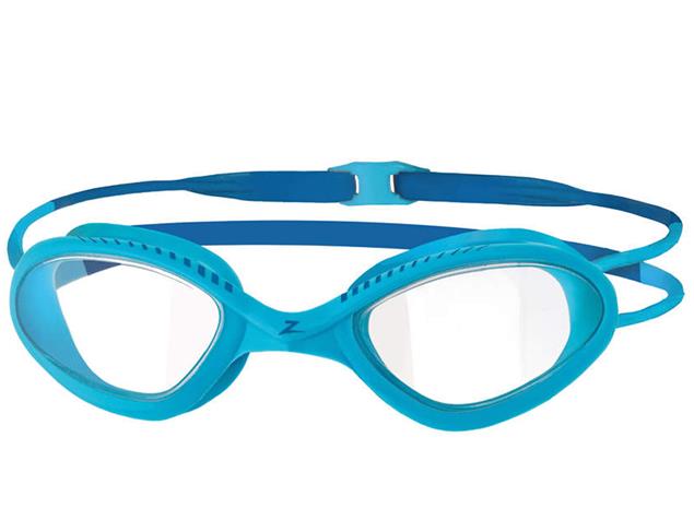 Zoggs Tiger Schwimmbrille blue-blue reef/clear - Regular Fit (Large Fit)